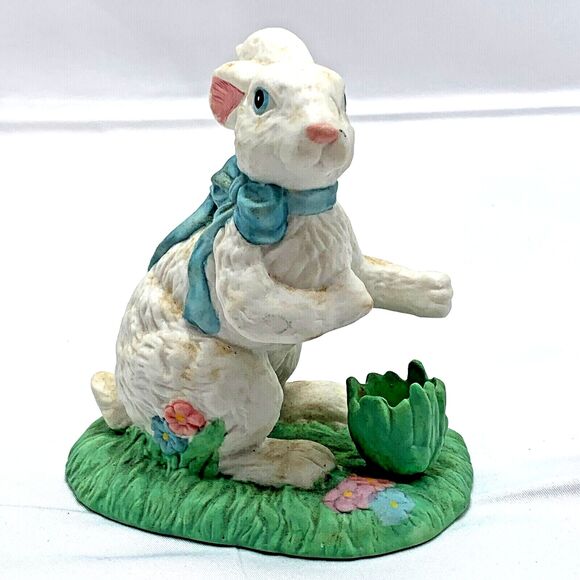 Midwest Importers Easter Bunny Decor Springtime Tier Tray Figurine Rabbit - Picture 2 of 7